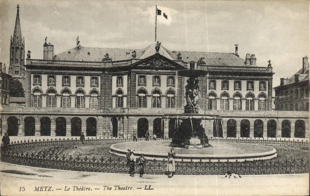 Metz — O Teatro — LL. n°15 - Frente