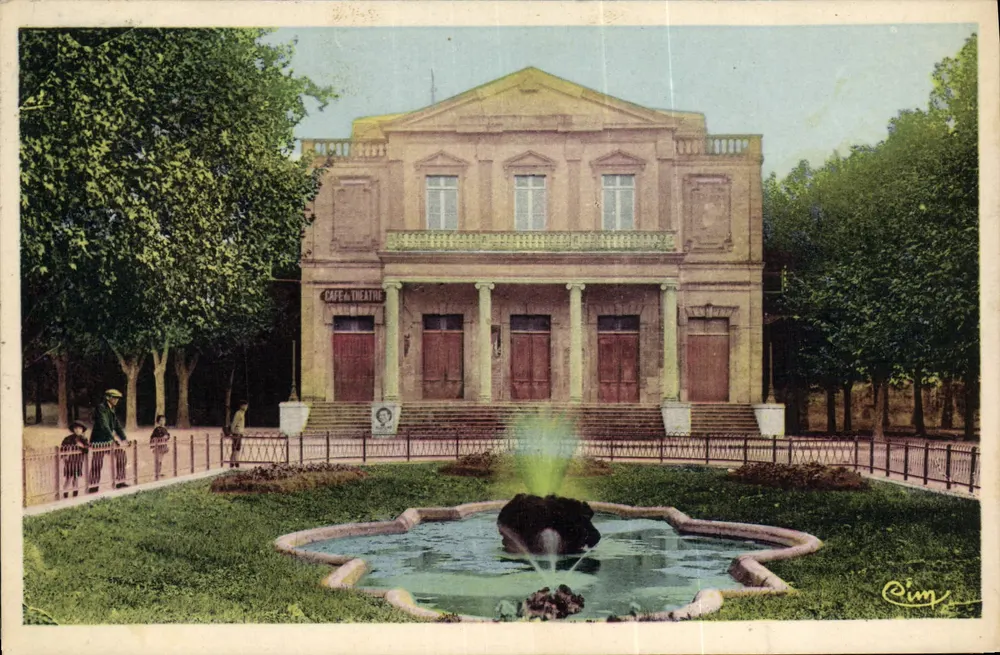 Montélimar — O Teatro — Imp. Combier, Montélimar - Frente
