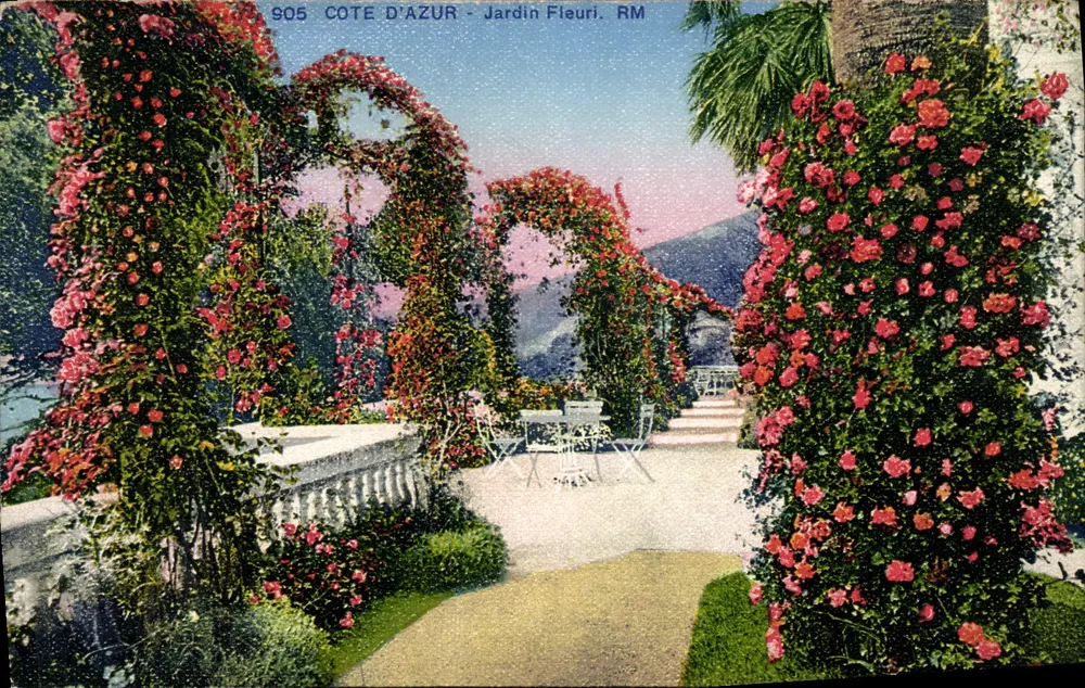 Côte d'Azur — Jardim Florido — R.M. — Série 905 - Frente