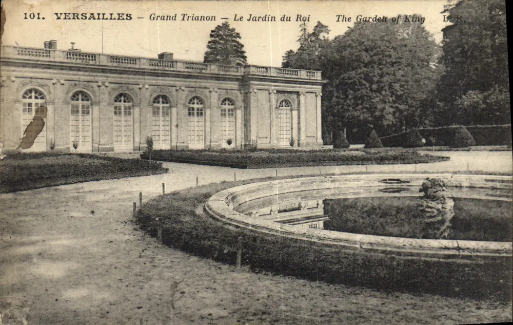 Versailles — Grand Trianon — Königsgarten — Verlag L. R. - Vorderseite