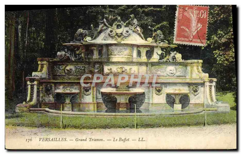 Versalhes — Grand Trianon — O Buffet — LL. - Frente
