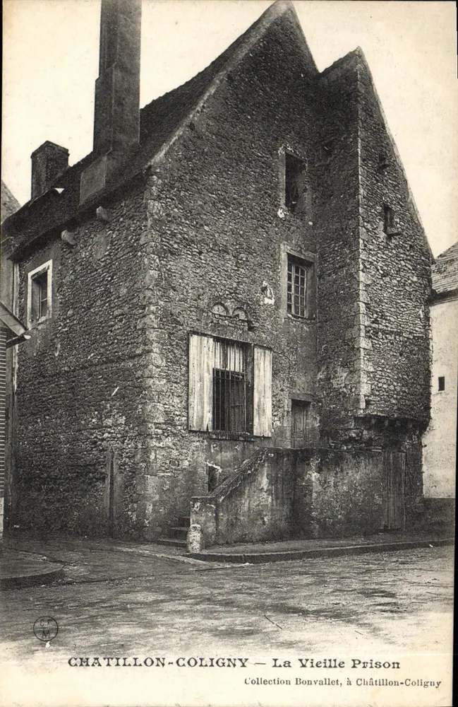 Châtillon-Coligny — A Velha Prisão — Coleção Bonvallet - Frente