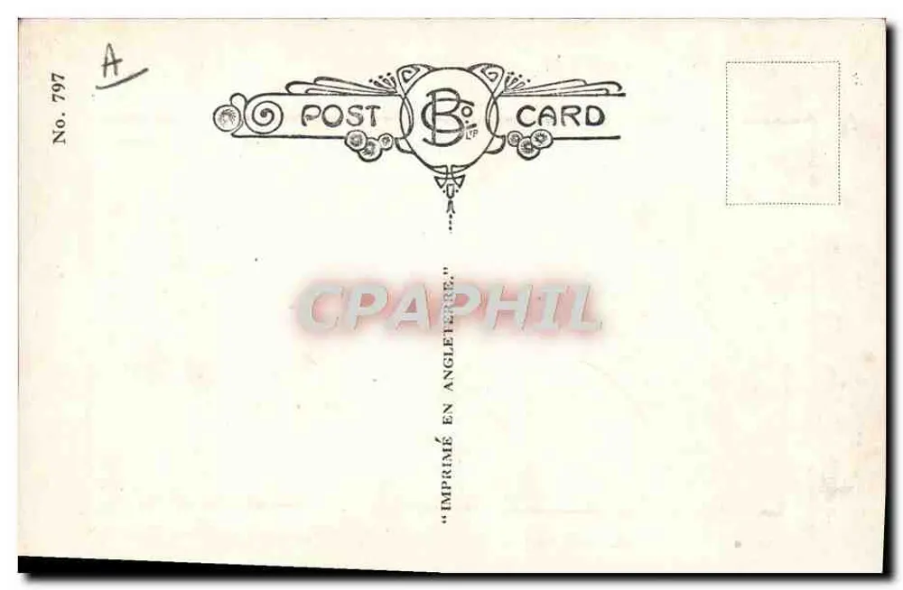 Base naval — cena humorística — Bamforth Comic - Verso