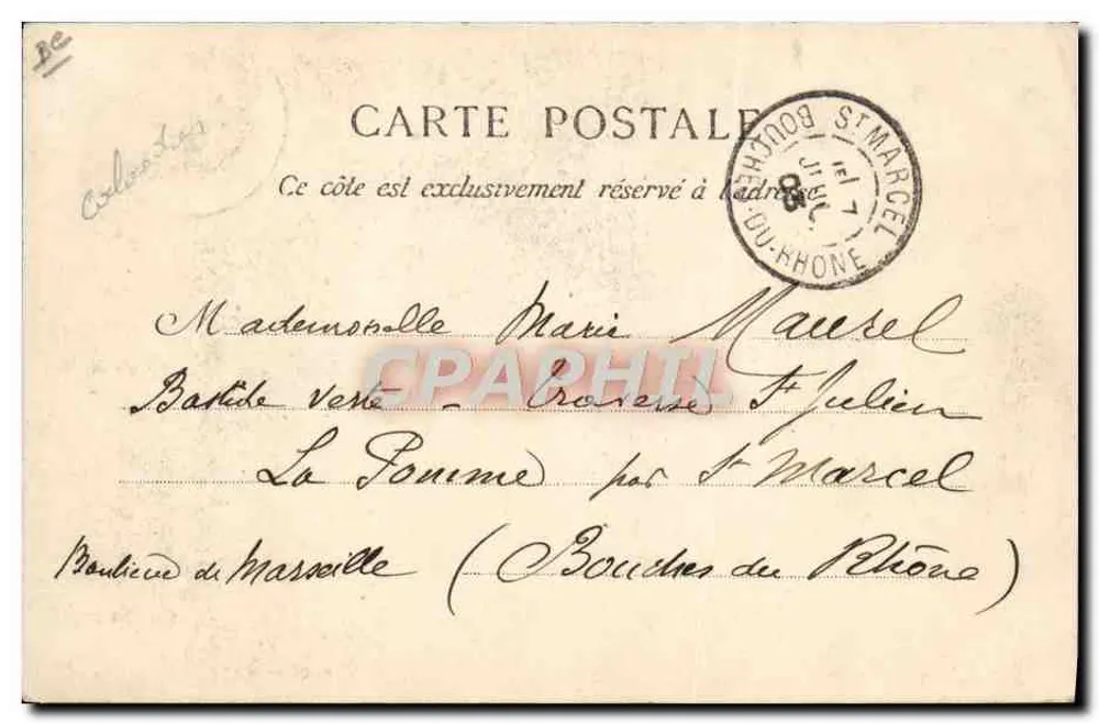 Schäferin von Bessin — Normandie — La C.P. A.F. Paris n°4807 - Rückseite