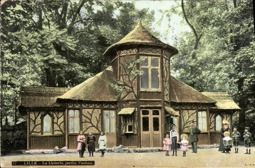 LILLE - Die Käserei, Garten Vauban — L.V.O. — n°17 - Vorderseite
