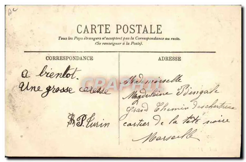 Vichy — Bourbonnais Milchmaid — LL. n°204 - Rückseite