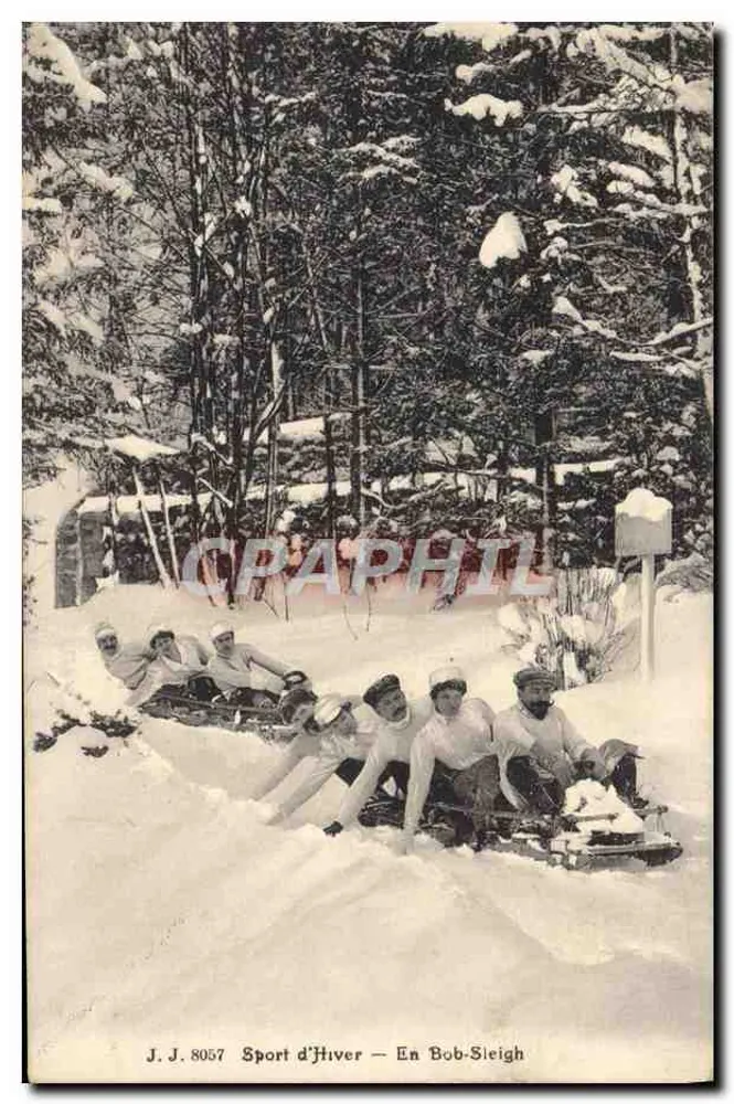 WinterSport — In Bob-Sleigh — J.J. 8057 - Vorderseite