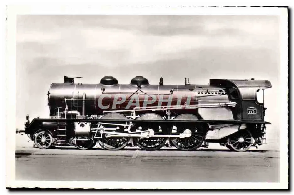 Locomotiva 6001 — P.L.M. — Edição La Vie du Rail n° 177 - Frente