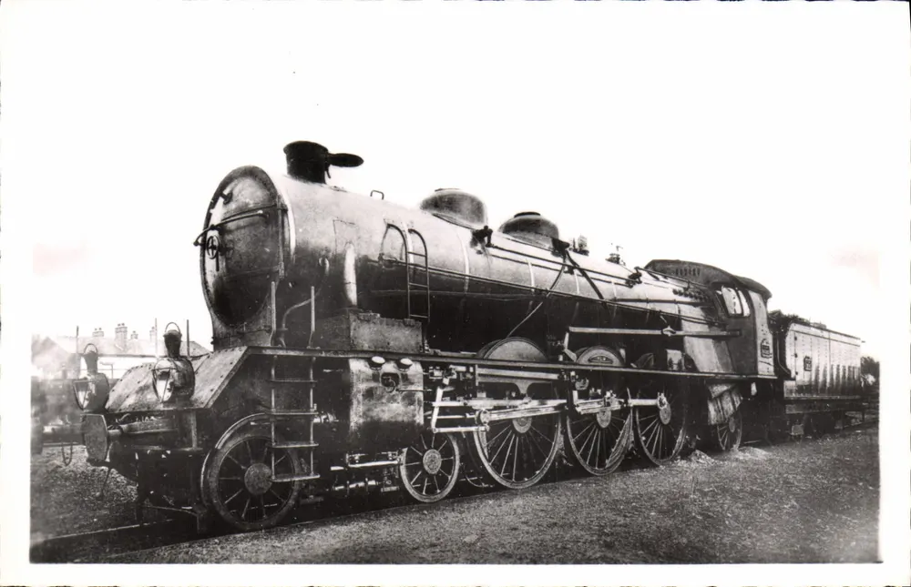 Locomotiva a vapor — P.L.M. — Edição «La Vie du Train» N° 178 - Frente