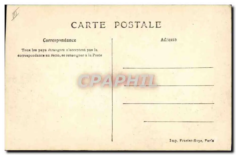 Grécia clássica — Bireme grega — Ligue Maritime Française, 8, rue La Boétie, Paris - Verso