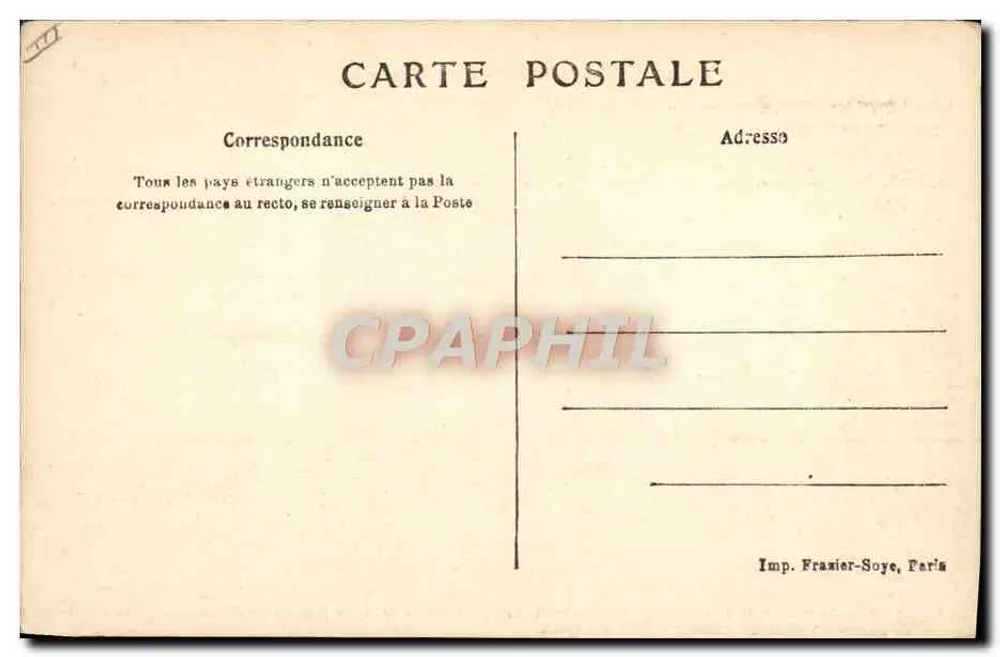 Louis XV — Navio de guerra a vela — Ligue Maritime et Coloniale Française, 30, boulevard des Capucines, Paris (9e) - Verso