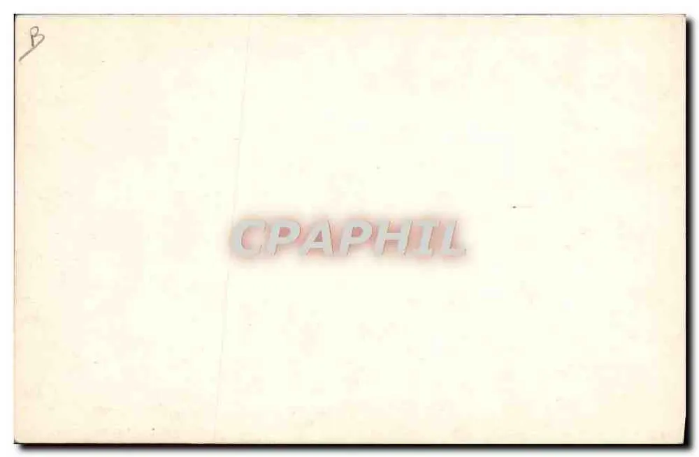 Jovem mulher com vestido de bolinhas — cena de jardim — carta postal n°5 - Verso