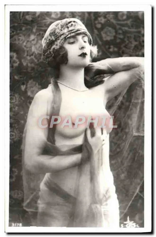Mulher em traje de banho — pose sensual — S. COOL, n° 3178 - Frente