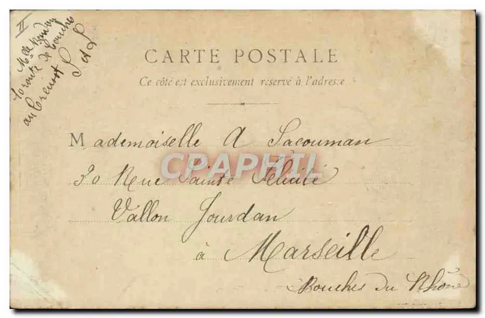 Le Creusot — De Kasemat — B. F. Chalon-sur-Saône, n°6 - Achterkant