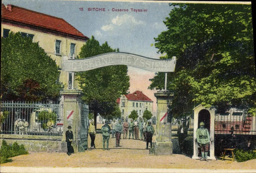 Bitche - Casa de Teyssier — editor Heurt Schel, Bitche, n°15 - Frente