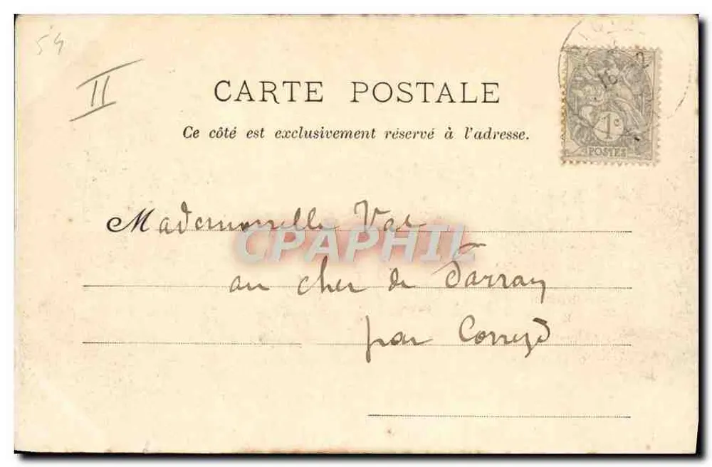 Lunéville - Viertel Diettmann (Kavalleristen) — Verlag H. Bandry, Lunéville - Rückseite