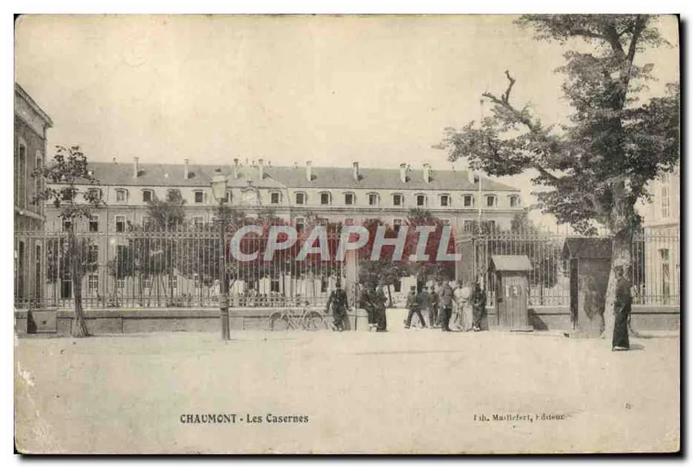 Chaumont - As Casernas — editor Maullifort, n° 51 - Frente