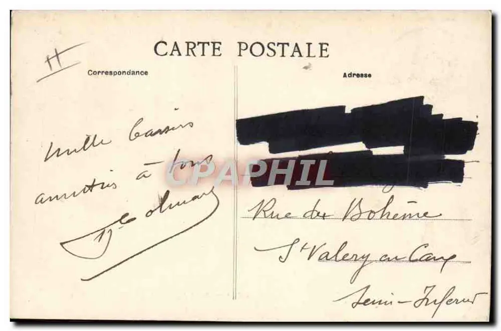 Chalons-sur-Marne — Quartier des 15. Chasseurs — Verlag Lagabbe (A Jeanne d'Arc, Chalons-sur-Marne) - Rückseite