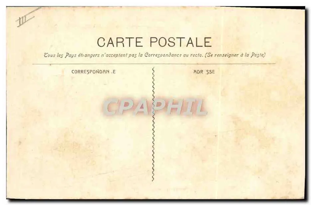 Marine Française - Le Iéna — croiseur de bataille décoré, éditeur Guende phot. Marseille - Verso