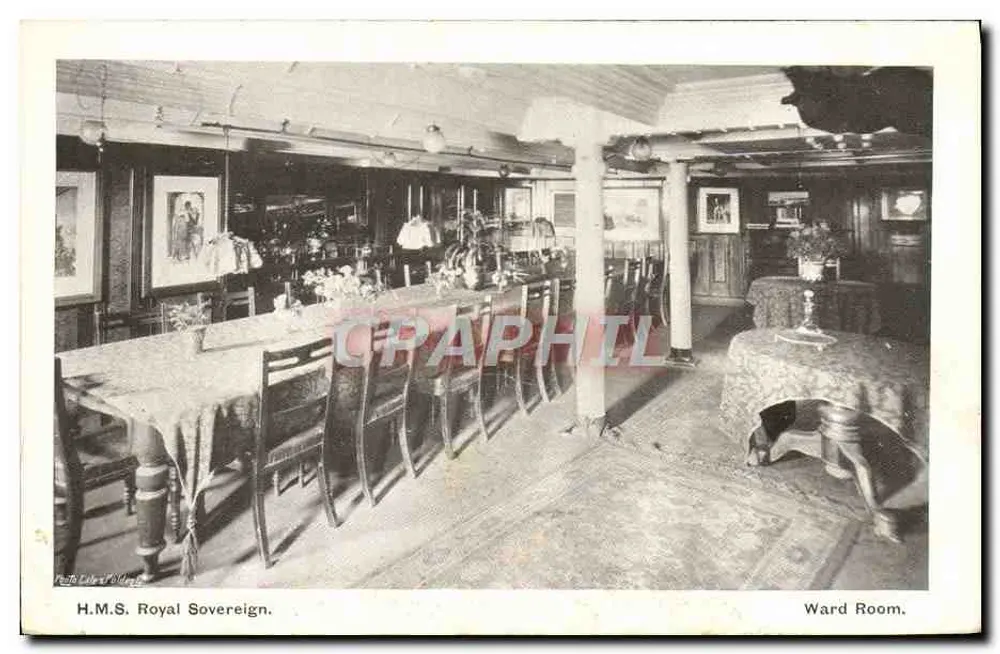 H.M.S. Royal Sovereign — Sala de Garde — Verlag Perth Colour Printing - Vorderseite