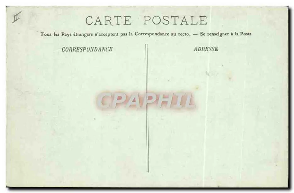 Ausblick von der Spitze eines militärischen Masts an Bord eines Schlachtschiffs — 688 — Verlag: A. Dugault - Rückseite