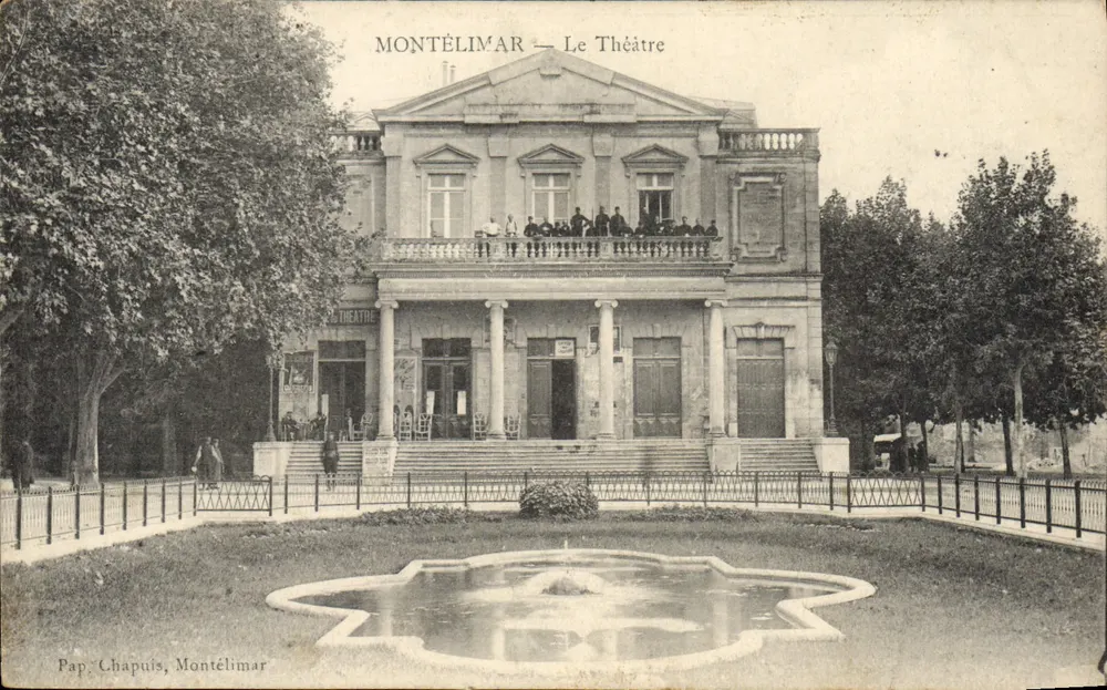 Montélimar — O Teatro — Pap. Chapuis, Montélimar - Frente