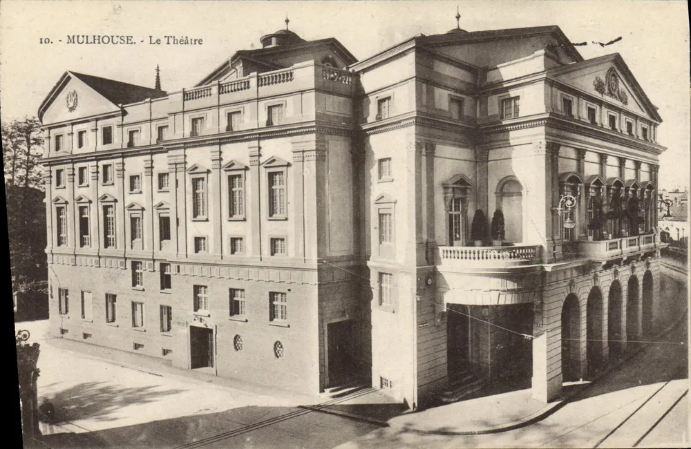 Mulhouse - A Vista do Teatro — editor Masque, n° 10 - Frente