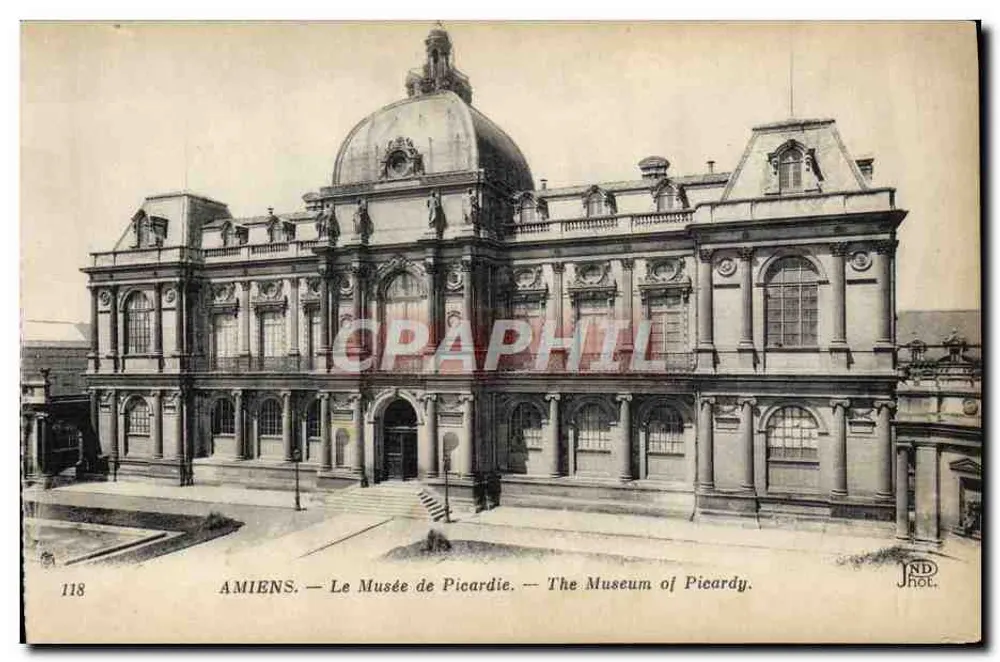Amiens — O Museu de Picardia — JND Fot. - Frente