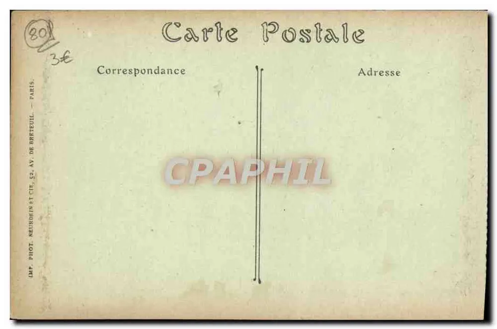 Amiens — O Museu de Picardia — JND Fot. - Verso