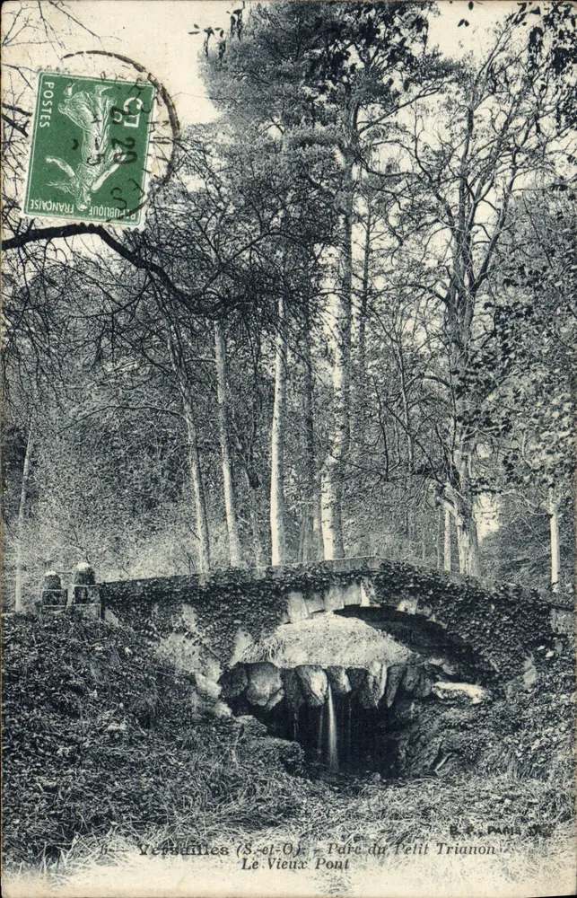 Véronvilliers (8-et-O) - Park des Petit Trianon - Der Alte Brücke - Vorderseite