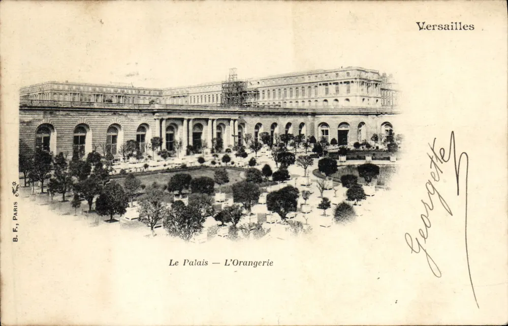 Versalhes — O Palácio — A Orangerie — B.F. Paris - Frente