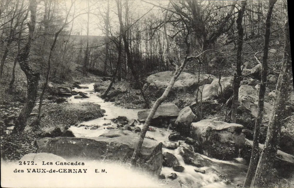 As Cataratas dos Vaux-de-Cernay — Editor E.M., n° 2472 - Frente