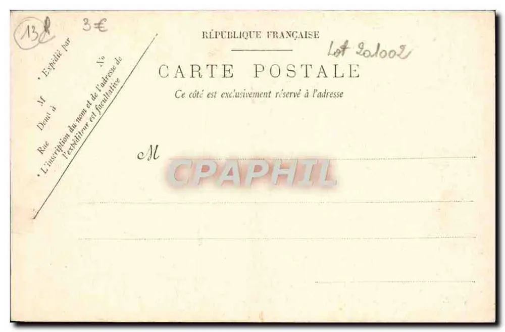 Um Arles — Mont-Major — Ruinen der Abtei — LL. - Rückseite
