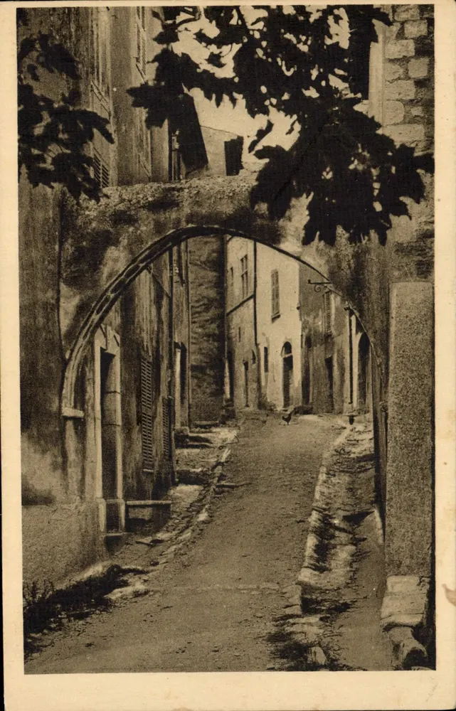 Saint-Paul (Alpes-Maritimes) — Ein altes Portikus — Edition A Saint-Paul - Vorderseite
