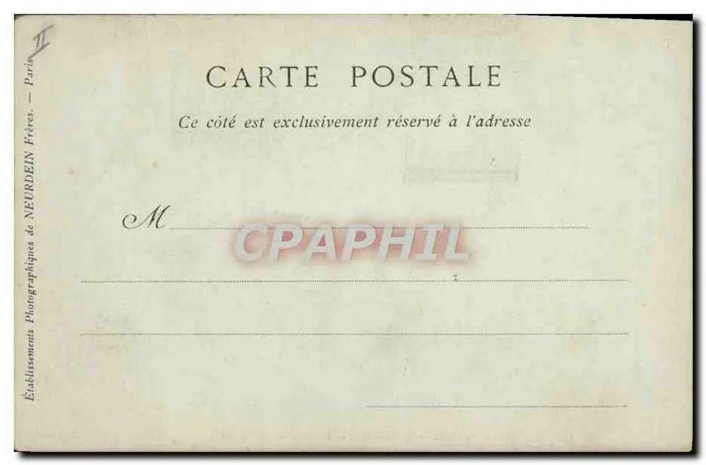 Château de Vitré — Der Torhaus und die Gefängnisturm — Collections ND Phot - Rückseite