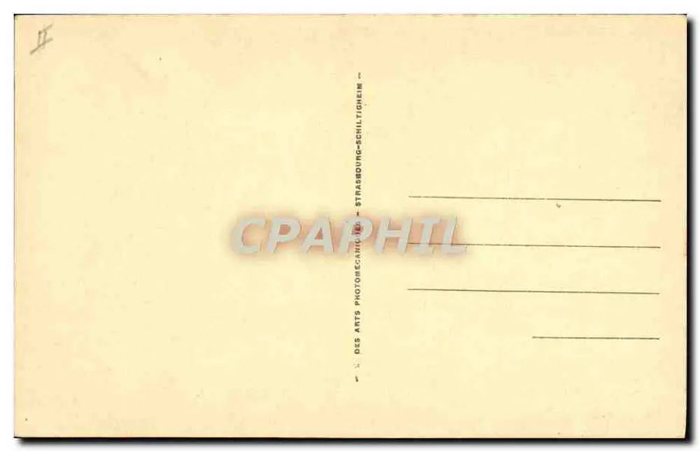Annecy — As antigas prisões — CPAP — n°527 - Verso