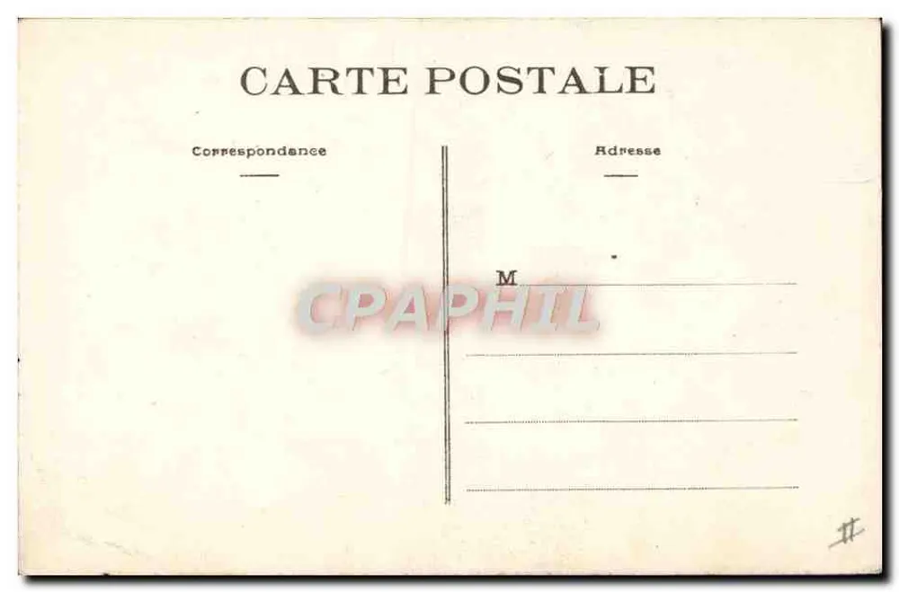 Hennebont (Morbihan) — A Porta da Prisão — Fototipia Vasseller, Nantes - Verso