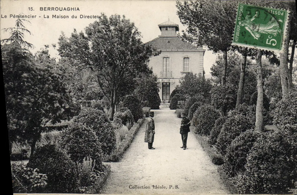Berrouaghia - Das Gefängnis - Das Haus des Direktors — Collection Idéale, P. S. - Vorderseite