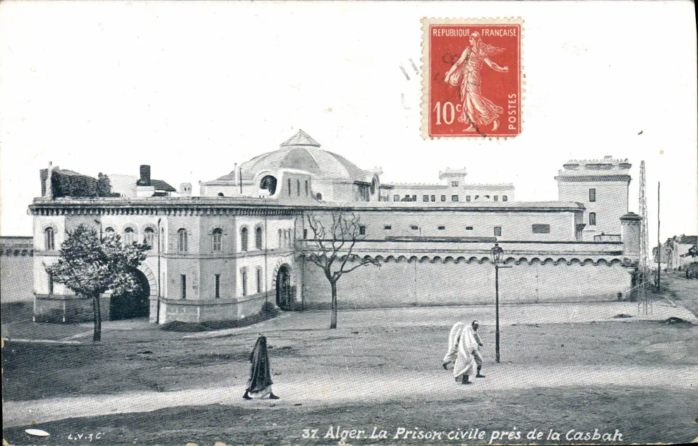 Alger. Die Zivilhaftanstalt in der Nähe der Casbah — Ausgabe L.V.3C - Vorderseite