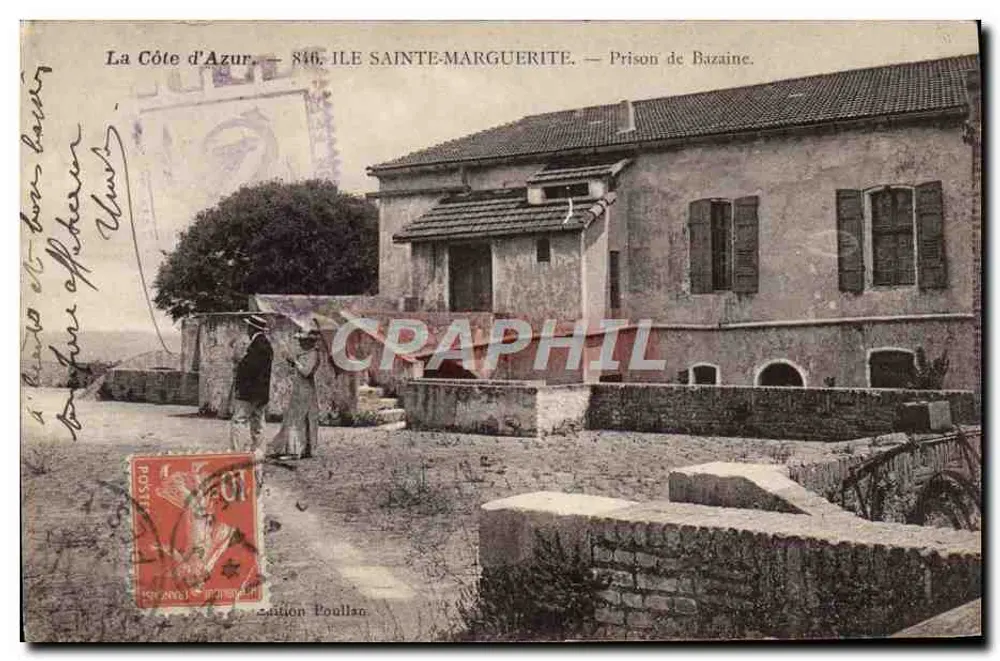 Ile Sainte-Marguerite — Prison de Bazaine — Éditeur Sation Boullan - Recto