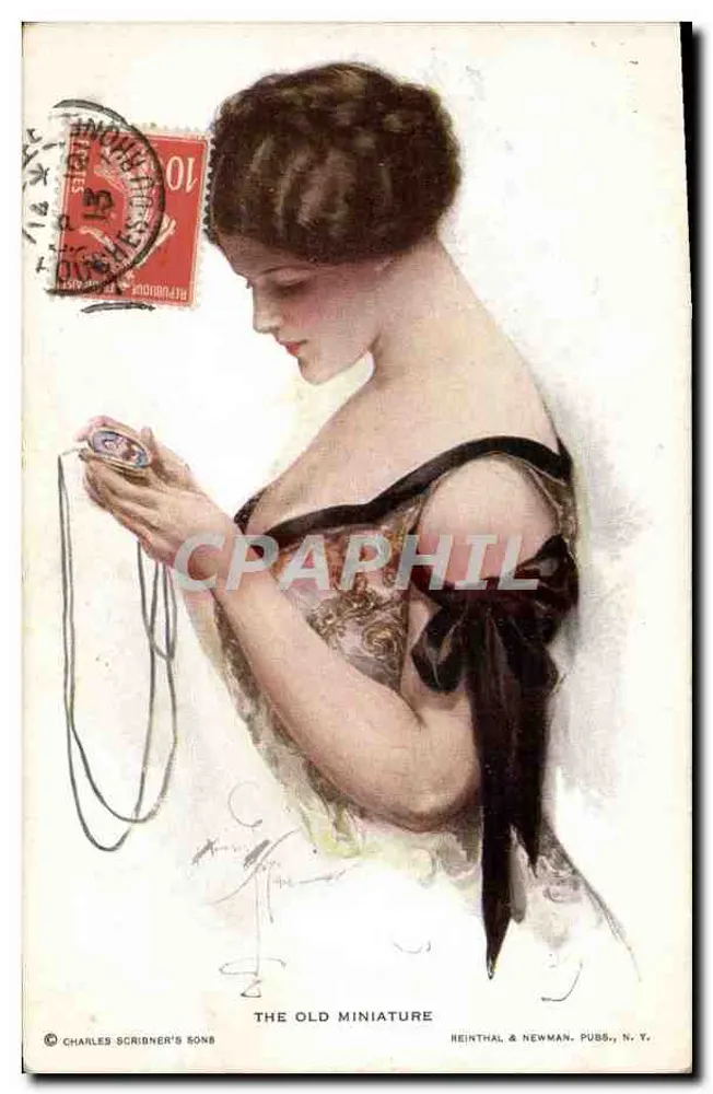 A jovem mulher — retrato — Reinthal & Newman, N.Y. - Frente