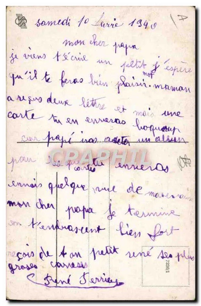 Dzieci na jachtach pod deszczem — Jahn-Wills — nr 723841 - Rewers
