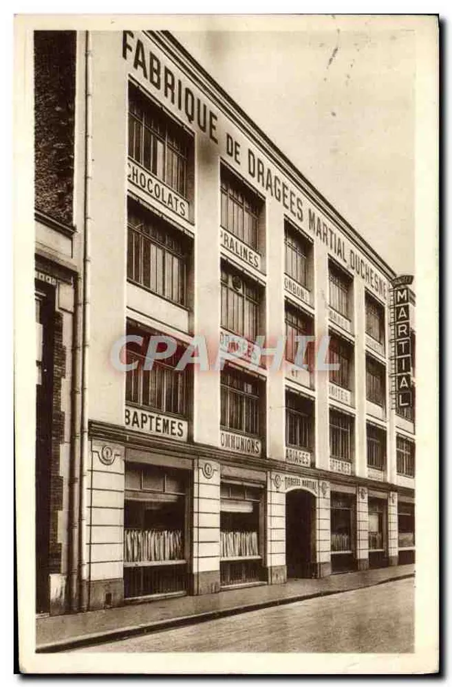 Konfektionsfabrik Martial Duchesne — Paris — Verleger - Vorderseite