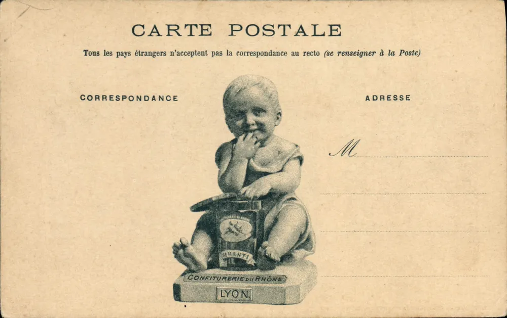 LYON — PONT DE LA GUILLOTIÈRE — Verlag: Confiserie du Rhône — Lyon - Vorderseite