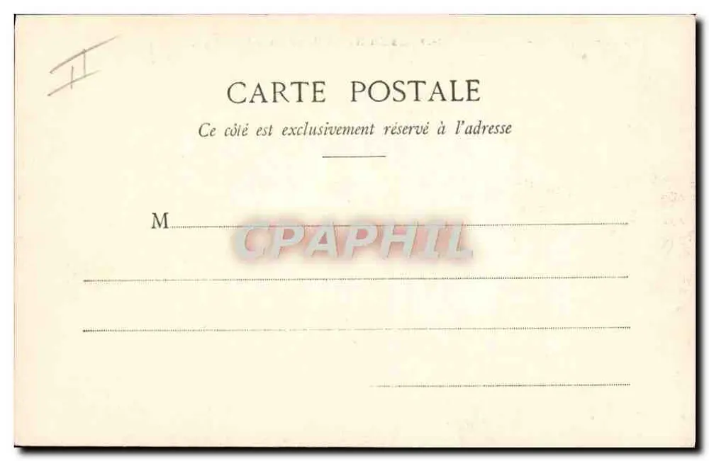 Paris - Kirche Saint-Denis-Saint-Sacrement — Taulot, Nr. 470 - Rückseite