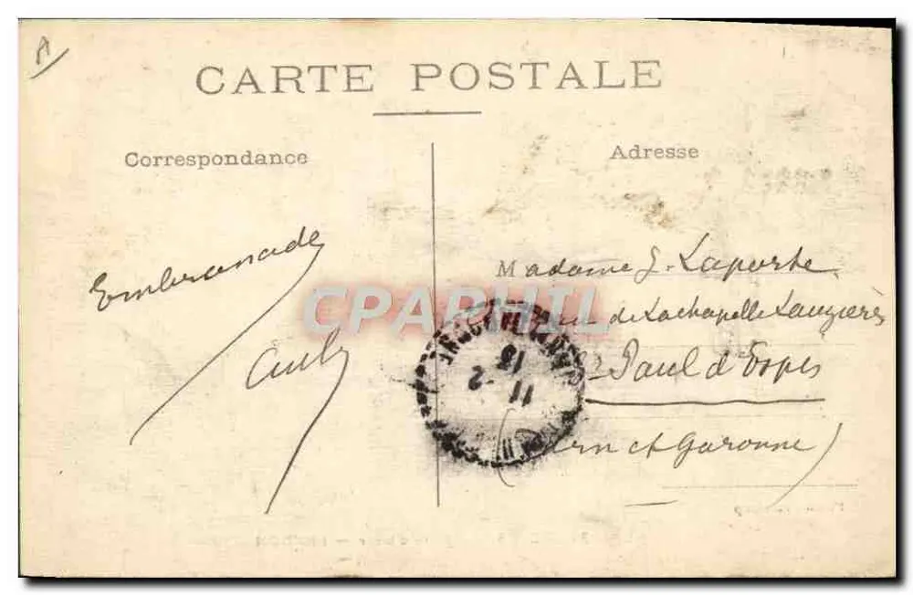 Superbagnères — Wintersport — Luchon — Photo Cantaloup - Rückseite