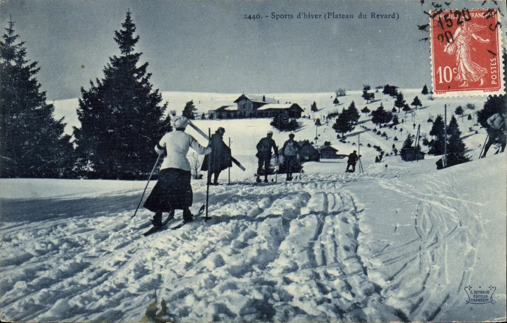 Winter-Sport (Plateau du Revard) — Verlag E. Reynaud, Corteau, Chambery — Nr. 2440 - Vorderseite