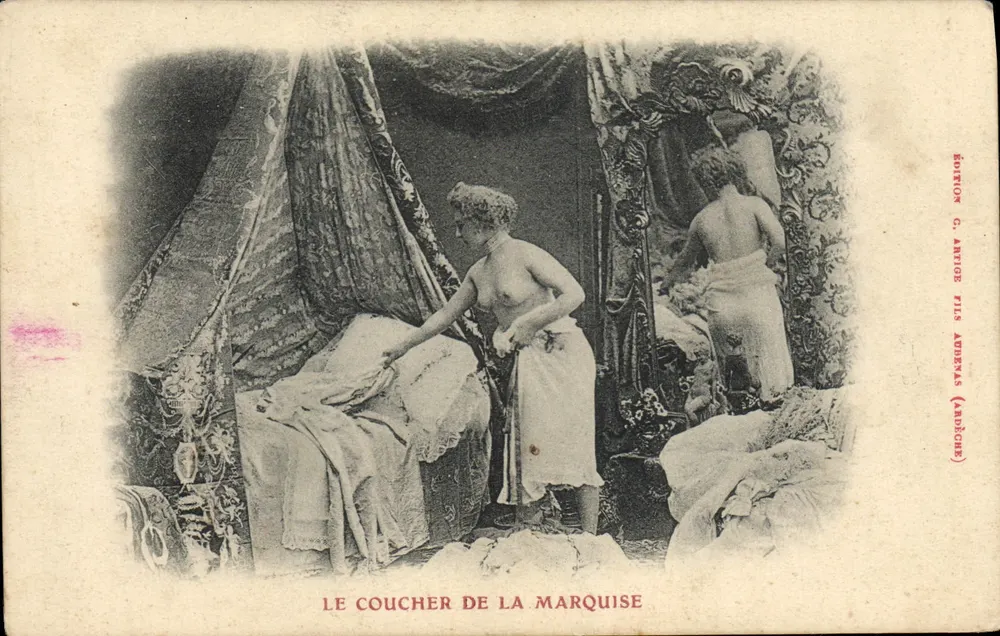Der Abend der Marquise — Ausgabe C. Artige Fils Andrésas (Andrézieu) - Vorderseite