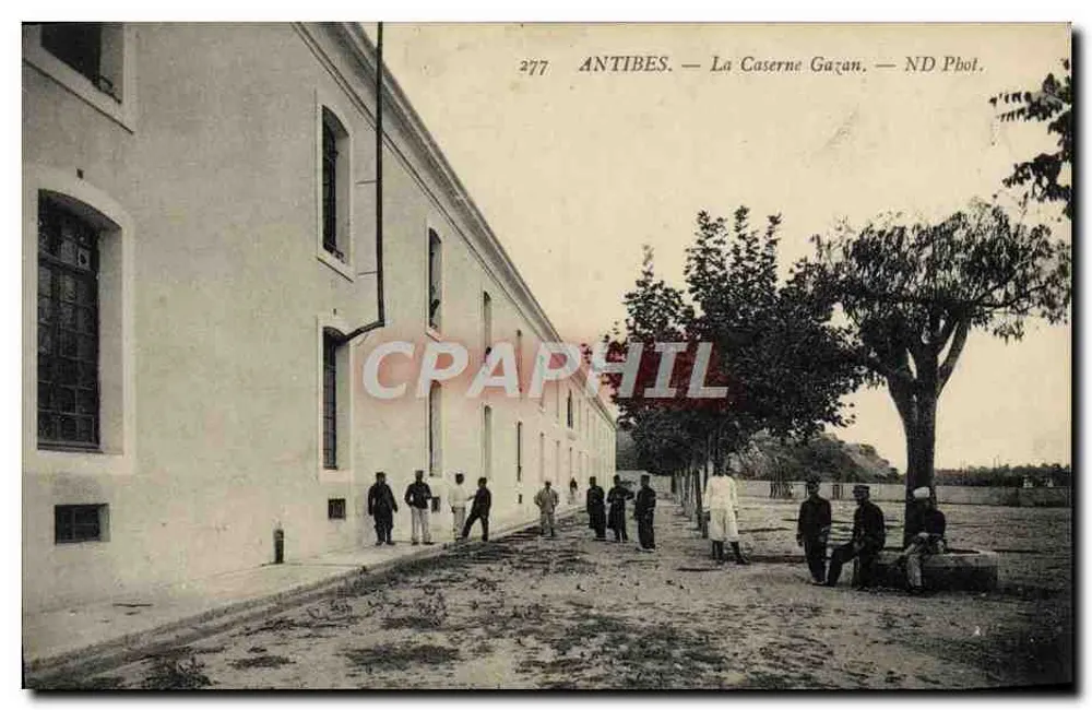 Antibes — Kasernen Gazan — ND Phot. - Vorderseite