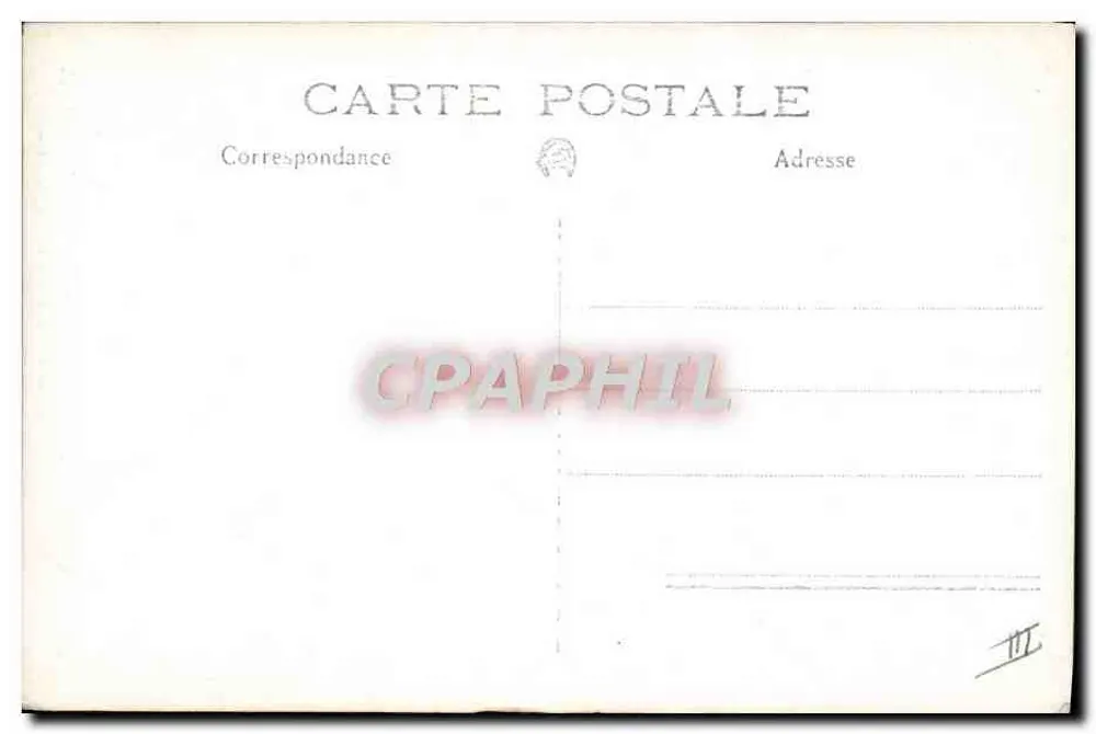 Schwanz eines Zerstörers — Marius BAR fot. Toulouse - Rückseite